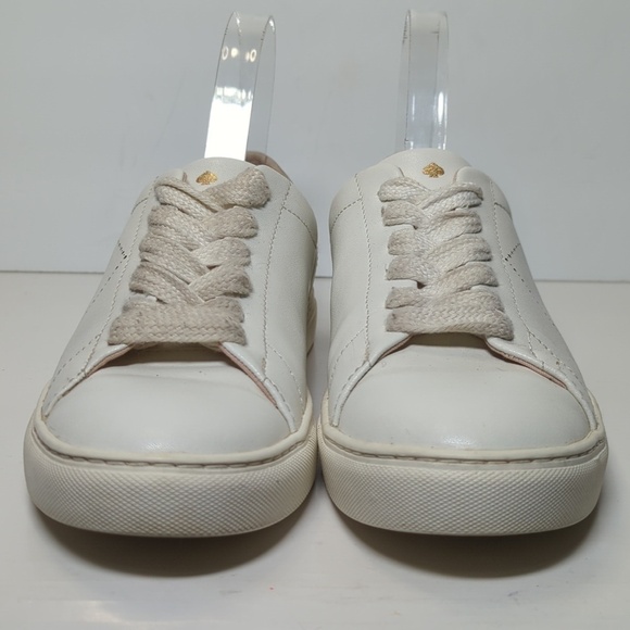 Kate Spade New York Angelise white leather sneakers womans size 8 EU 38.5 - Picture 7 of 16